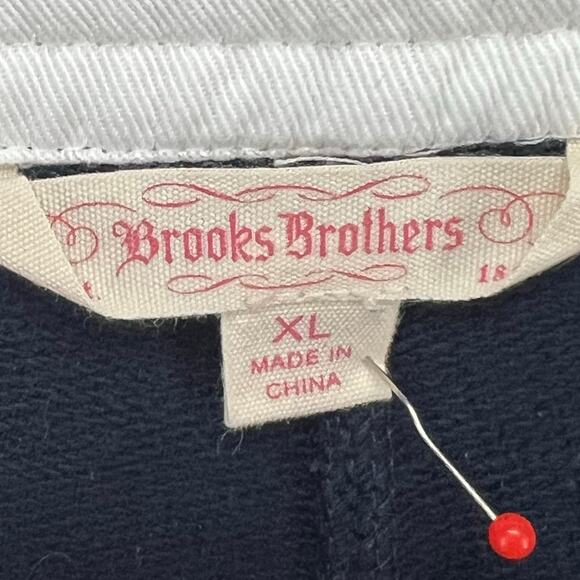 Brooks Brothers Pants Womens XL Blue Drawstring Waist Casual Relaxed Comfort - Picture 10 of 13